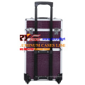 Wheeled 4 Tiers Rolling Beauty Train Case